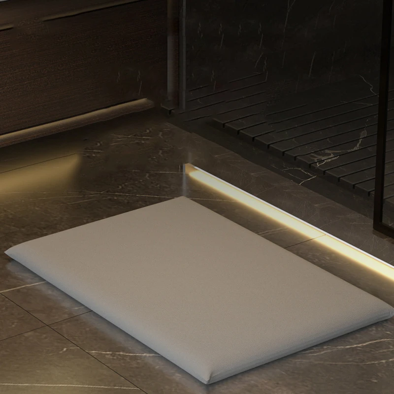 Мягкий удобный коврик для ванной комнаты с диатомовой землей впитывающий