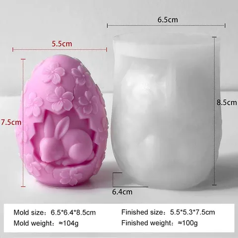 Форма для свечей силиконовая цветочный рельеф