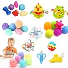 Детские погремушки для новорожденных, сенсорная игрушка, игрушки для прорезывания зубов, развивающие игры для детей, развивающие игрушки для детей 0-12 месяцев
