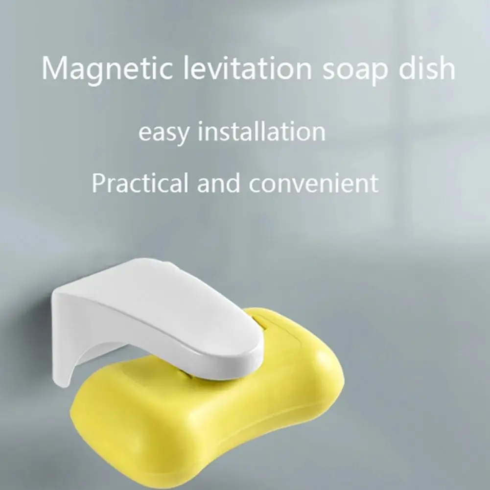 Magnetic Soap Holder Levitation Dish Rustproof Elegant Sink Bathroom Supplies Prevent Water | Дом и сад