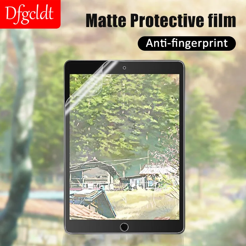 

Matte Screen Protector For Apple iPad 10.2 7 8 9 Mini 3 4 5 Tablet PET Soft Film For iPad Pro 11 Air 5 4 2 3 Protective Film