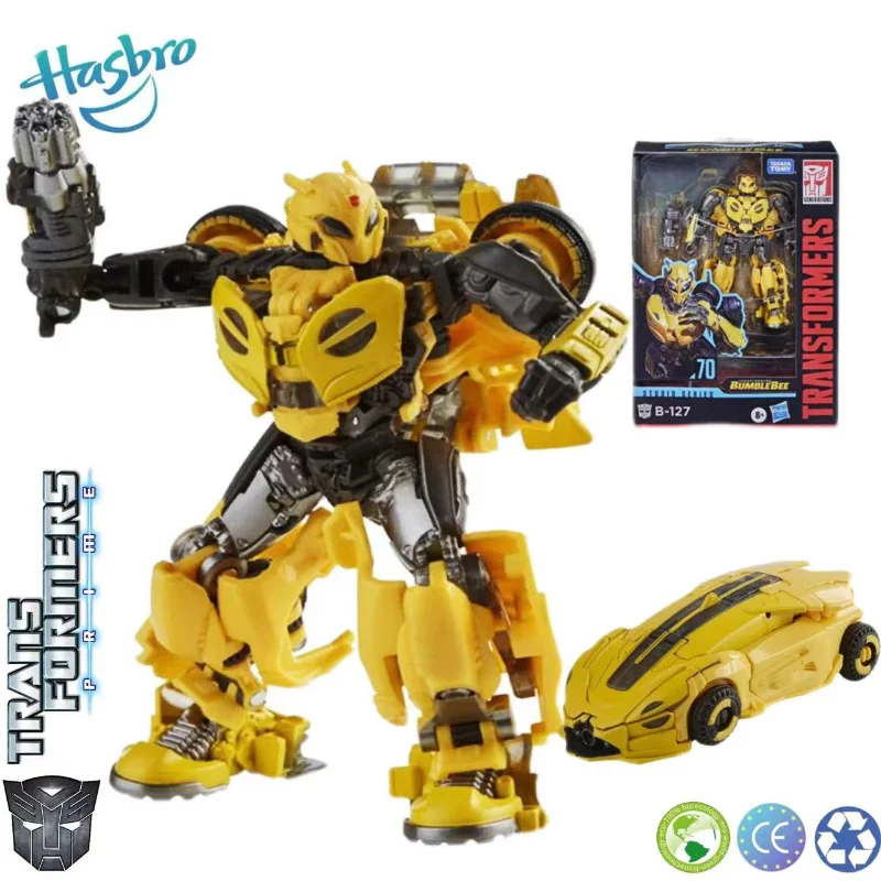 

Hasbro Transformers Studio Series Ss70 B-127 Bumblebee 12Cm Deluxe Class Original Toys for Boys Kids Children Gifts