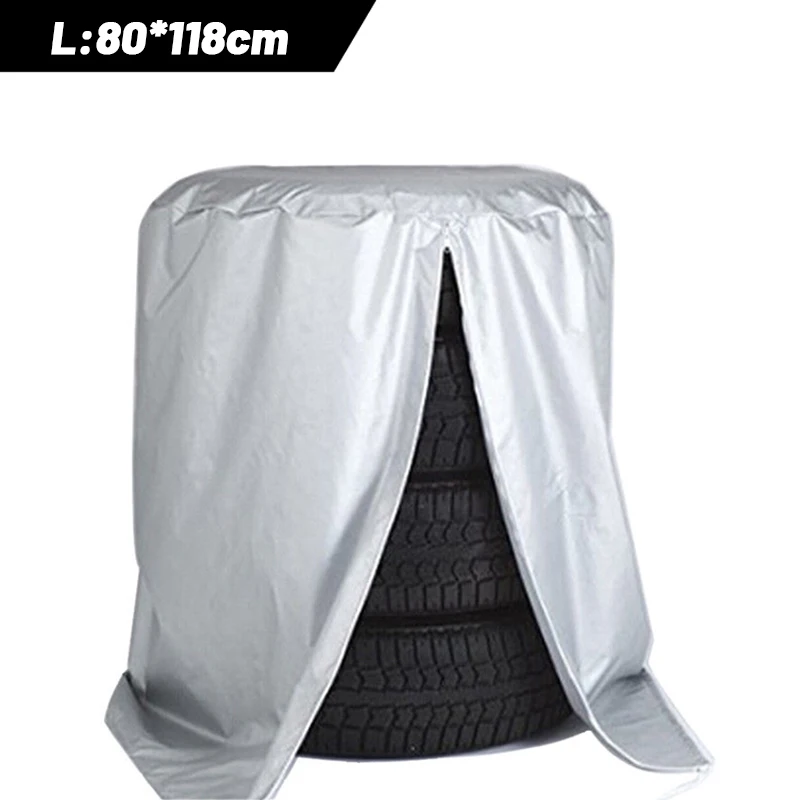

free shipping S/L Car Spare Tyre Cover Tire Storage Bag Garage Tire Case Auto Vehicle Automobile Tire Wheel Protector Car-covers