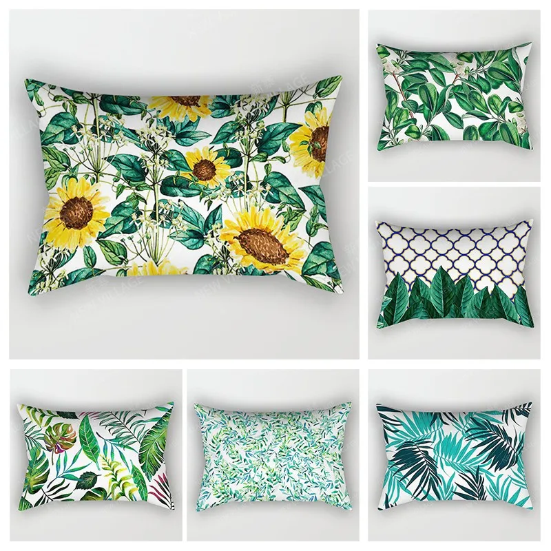 

Nordic fall home decor 30*50 throw pillow case sofa modern boho living room Cushion cover leaf 30x50cm simple plant 40x60cm