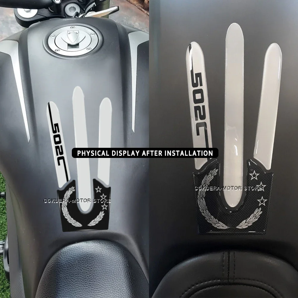 Для 502C BENELLI 502 C аксессуары для мотоциклов 3D защитная наклейка из эпоксидной смолы
