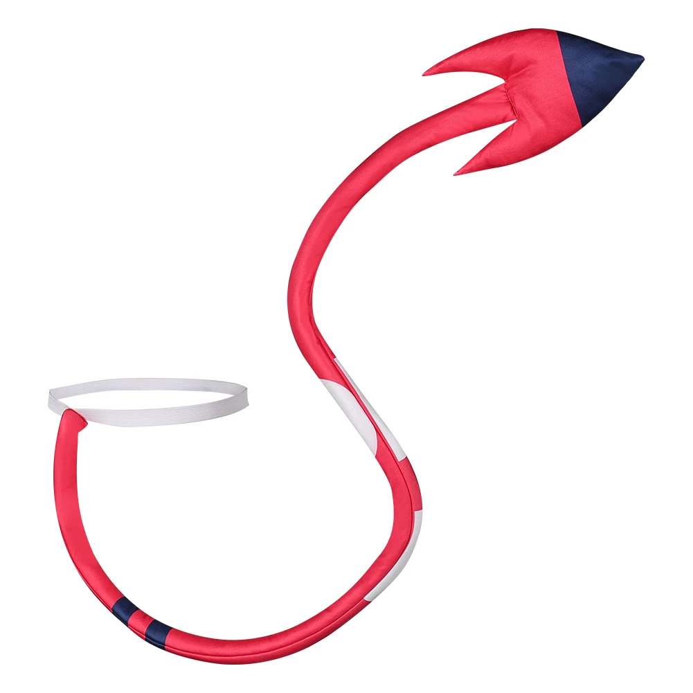 Blitzo Moxxie Millie Tail Мультфильм Helluva Косплей босса косплей костюм аксессуары реквизит