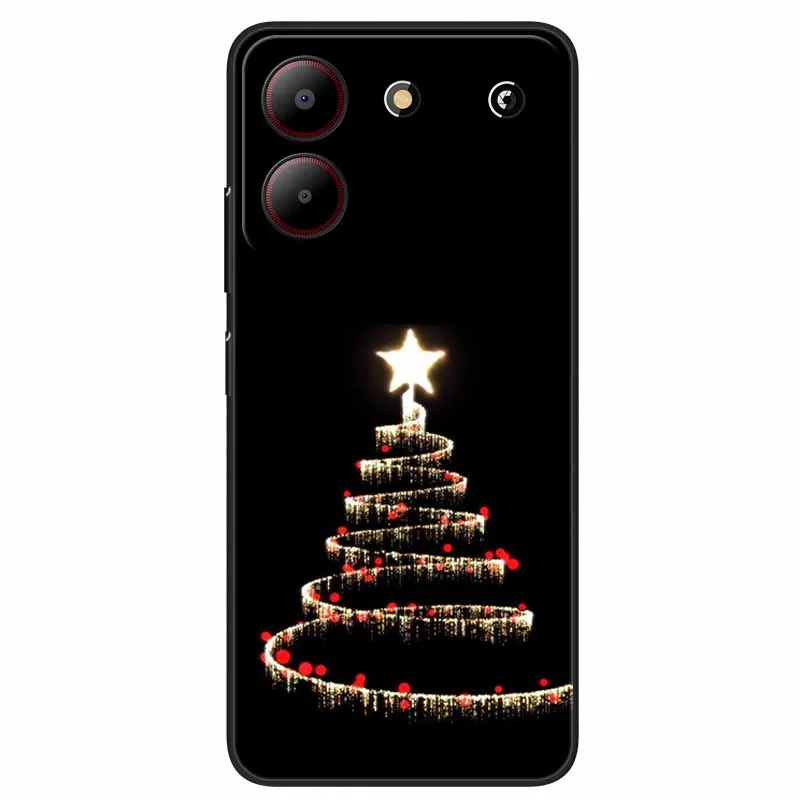 Для ZTE Blade A54 / A34 Женская Силиконовая задняя крышка для BladeA54 4G Мягкая оболочка на