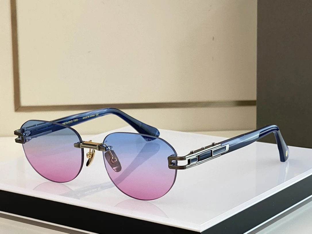 A DITA META-EVO TWO SIZE 60-18 Top High Quality Sunglasses for Men Titanium Style Fashion Design Sunglasses for Womens  with box