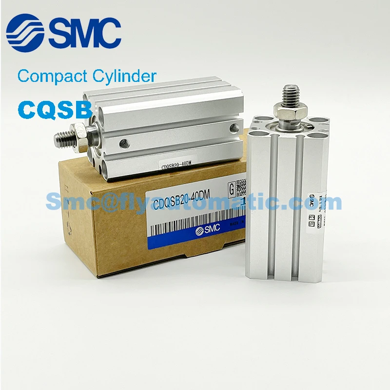 

SMC CQSB12 CDQSB16/20/25X5/10/15/20/25/30DM-XC8 Compact Cylinder Standard Type Double Acting