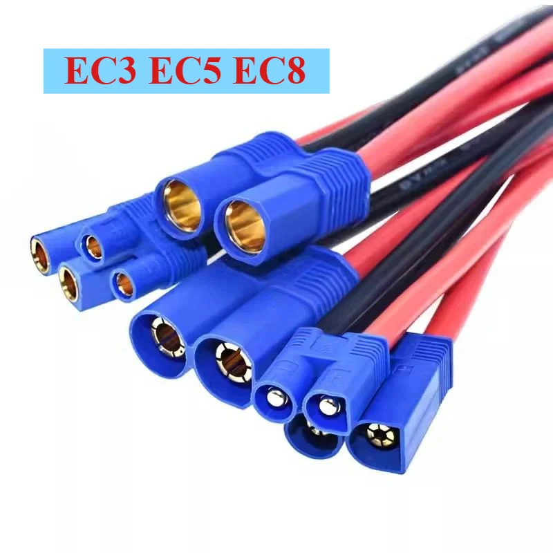 

Кабель-переходник EC3 EC5 EC8 "банан"-разъем 14/10/8AWG