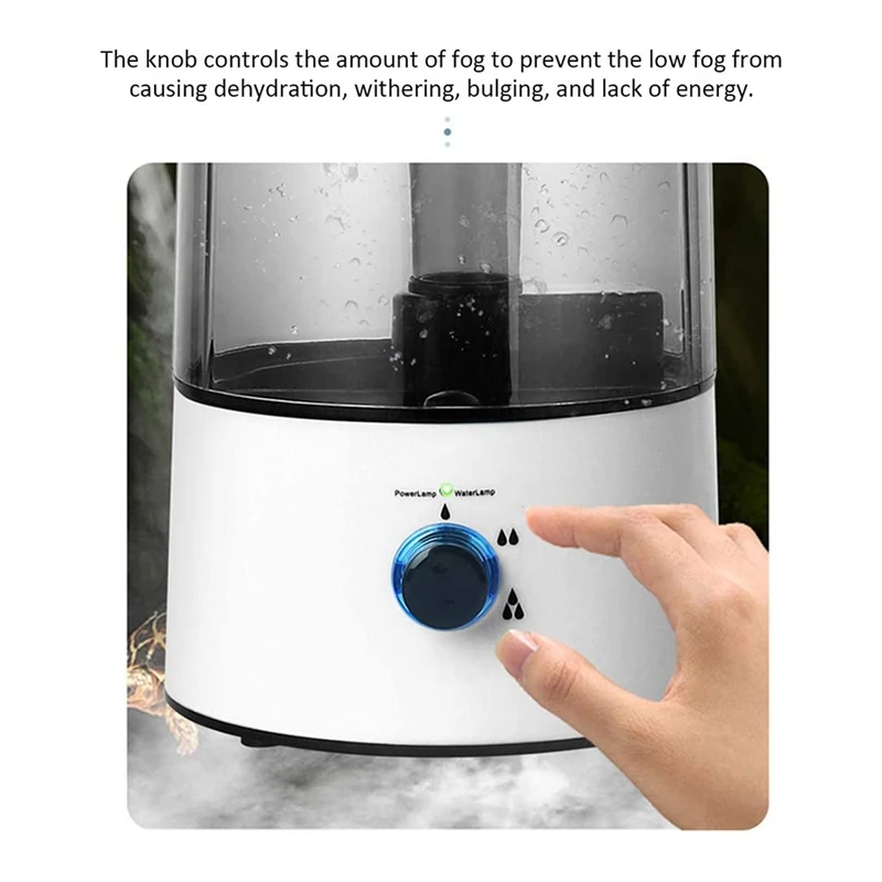 Туман Fogger Ящерица Герпсы Товары для домашних животных Аксессуары Увлажнитель