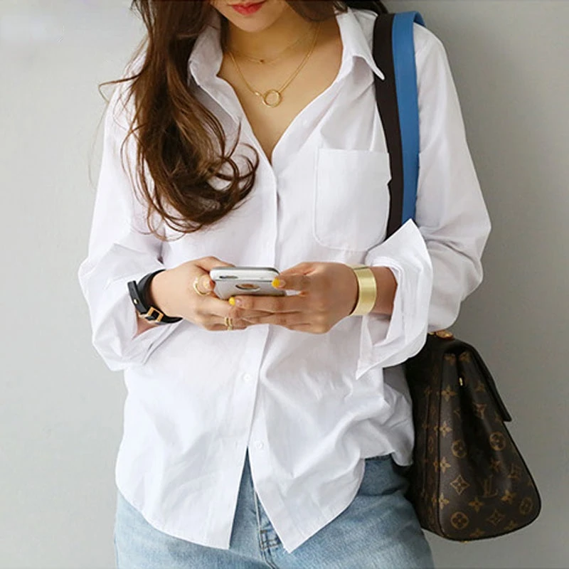 

Women Long Shirt Blouse