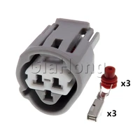 1 set 3 ways auto parts 6189 0486 car water temperature sensor plug socket for toyota automotive sealed connector