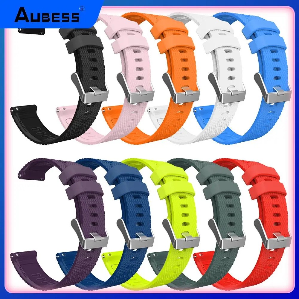 

New Silicone Strap For Garmin 245 Watch Band Sports Strap For Forerunner 245/645/Vivoactive 3/Vivomove Watch Band