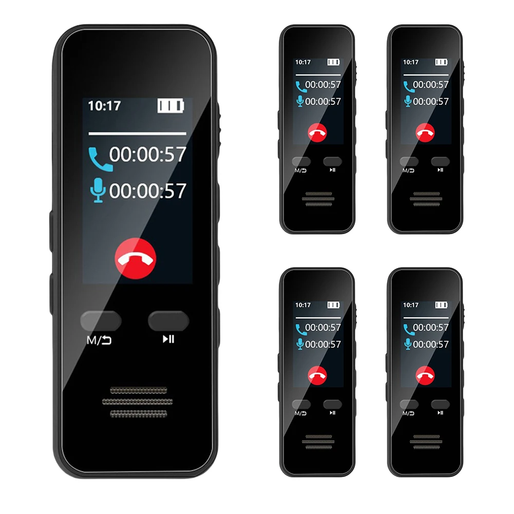 Цифровой аудио-диктофон с поддержкой Bluetooth и функцией шумоподавления