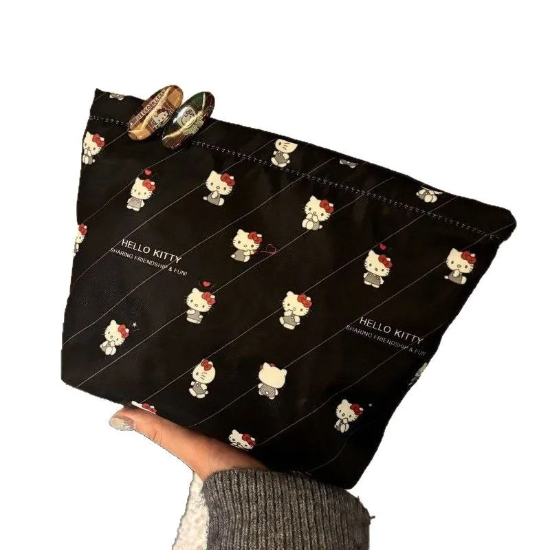 Hello Kitty Sanrios косметичка милая большая вместительная водонепроницаемая Kawaii