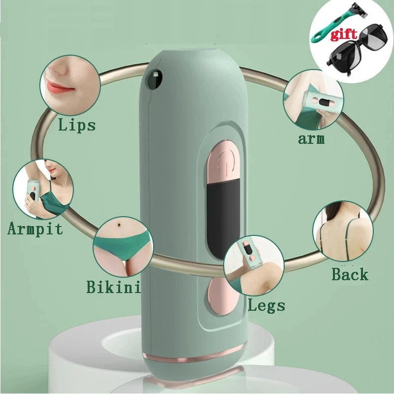 

Лазерный эпилятор для волос IPL, 990000 вспышек, Перманентная профессиональная Бритва для омоложения кожи для женщин