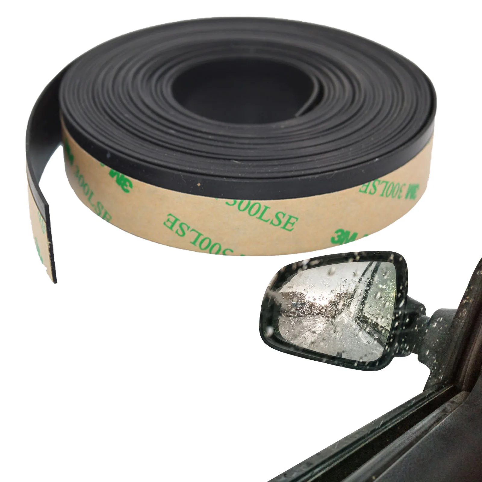 

Windshield Weather Stripping Self-Adhesive Car Seal Strip Weatherstrip For Car Window And Door Sunroof Seal Cover Water Leak