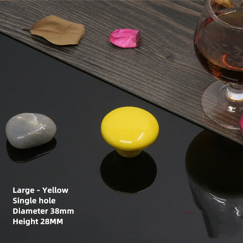 

Керамические ручки для дверей круглые 38мм