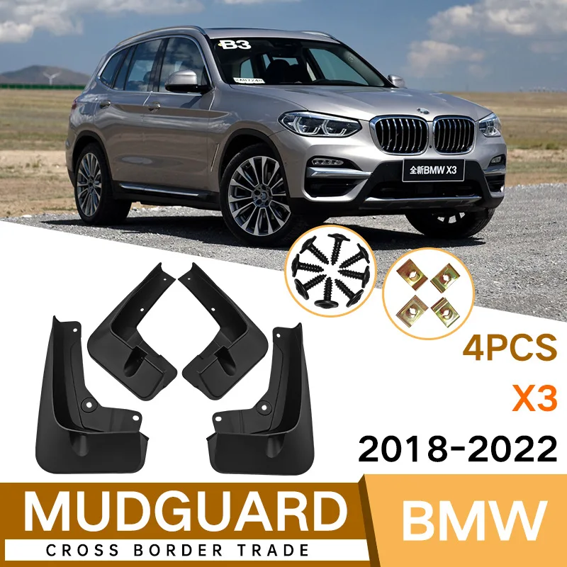 

Mud Flaps For BMW X3 2018-2022 MudFlaps Front Rear Fender Car Accessories