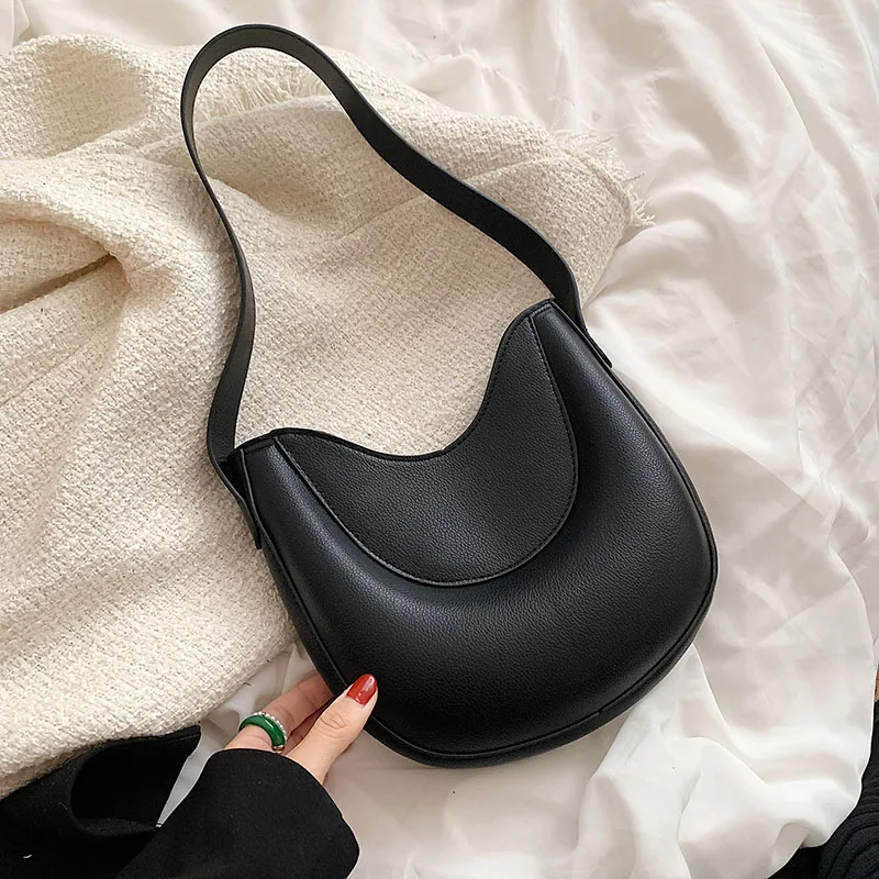

Women's Bag 2022 Trend Woman Crossbody Shoulder Luxury Handbag Female Fashion Black Small Purse Underarm Brand Bags for Women