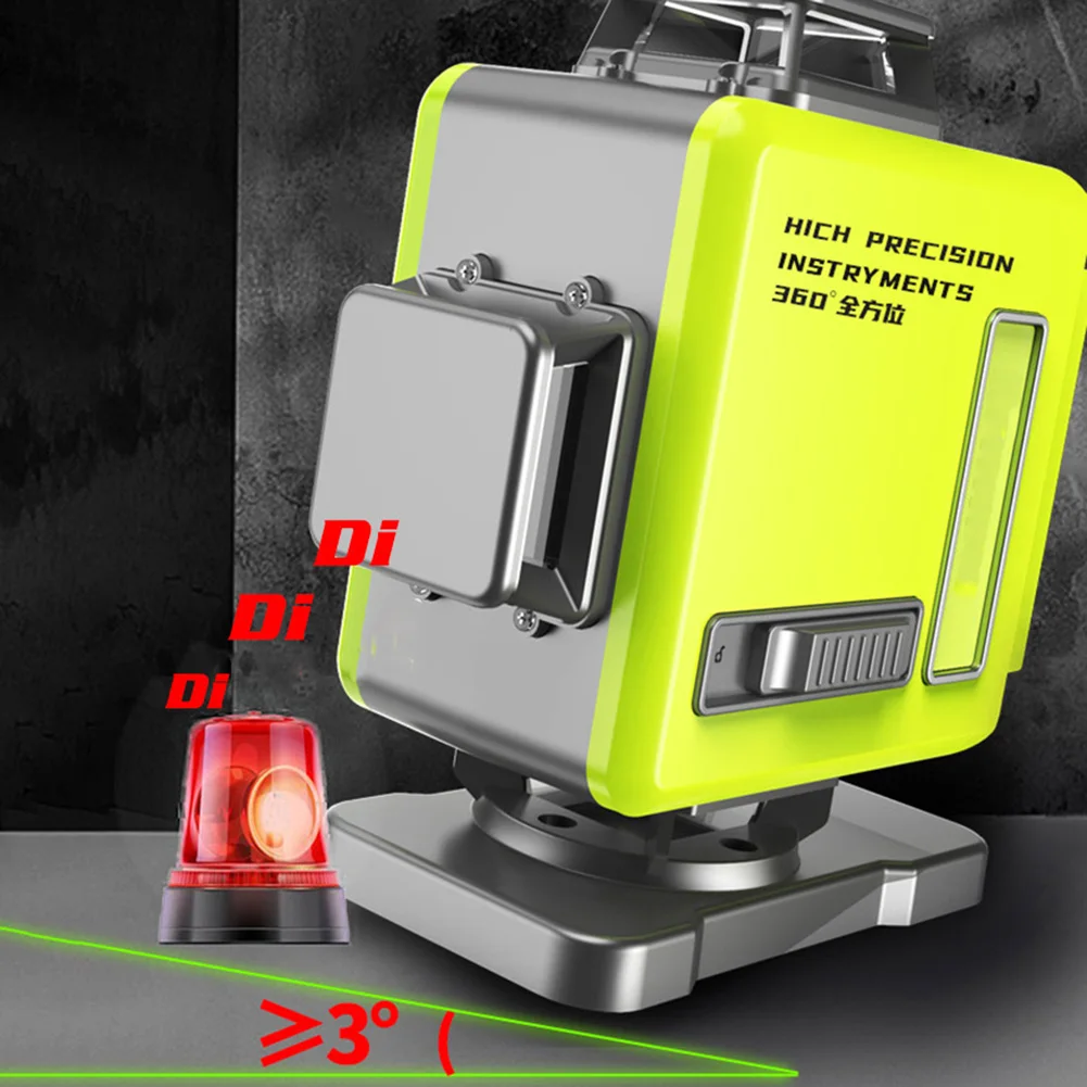 

Laser Level Horizontal Vertical Cross-line High-Precision Waterproof 3D 16 Lines Level Super Powerful Green Laser Beam Line