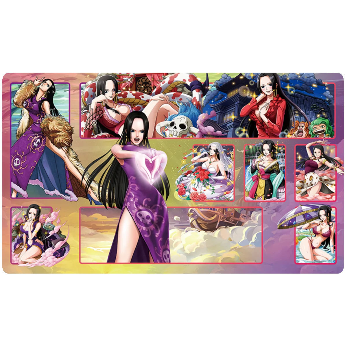 600X350X2Mm One Piece Roronoa Zoro Card Battle Table Mat Opcg Robin Single Player Настольная игра Карточный боевой