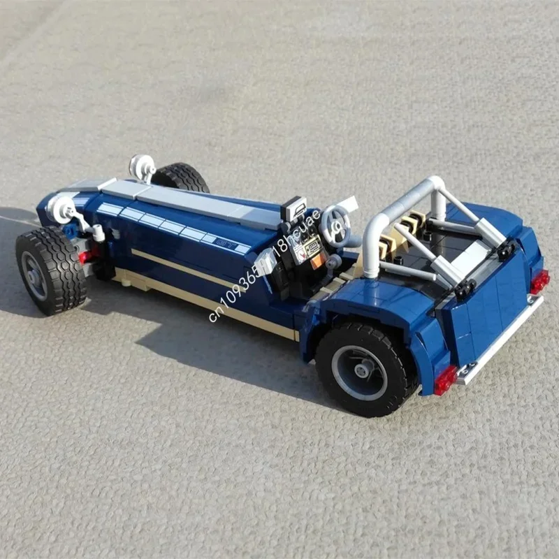 Фото Набор для сборки модели Caterham 7 (694 детали) MOC Creator Expert: развивающий конструктор, идеальный подарок на праздник, креативная игрушка, обучающий конструктор №2