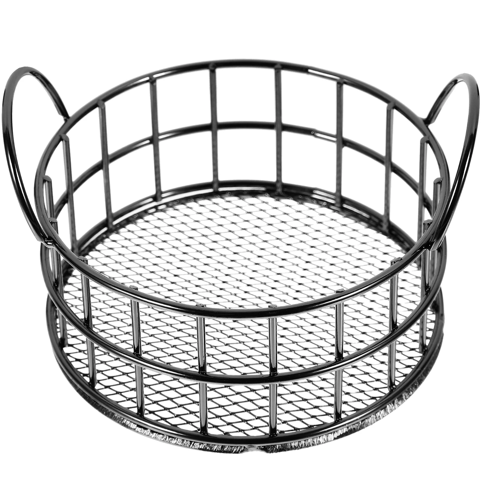 

Mini Basket Desk Storage Box Wire Snack Bin Sundries Container Office Organizer Home Wrought Iron Metal Organizing Baskets
