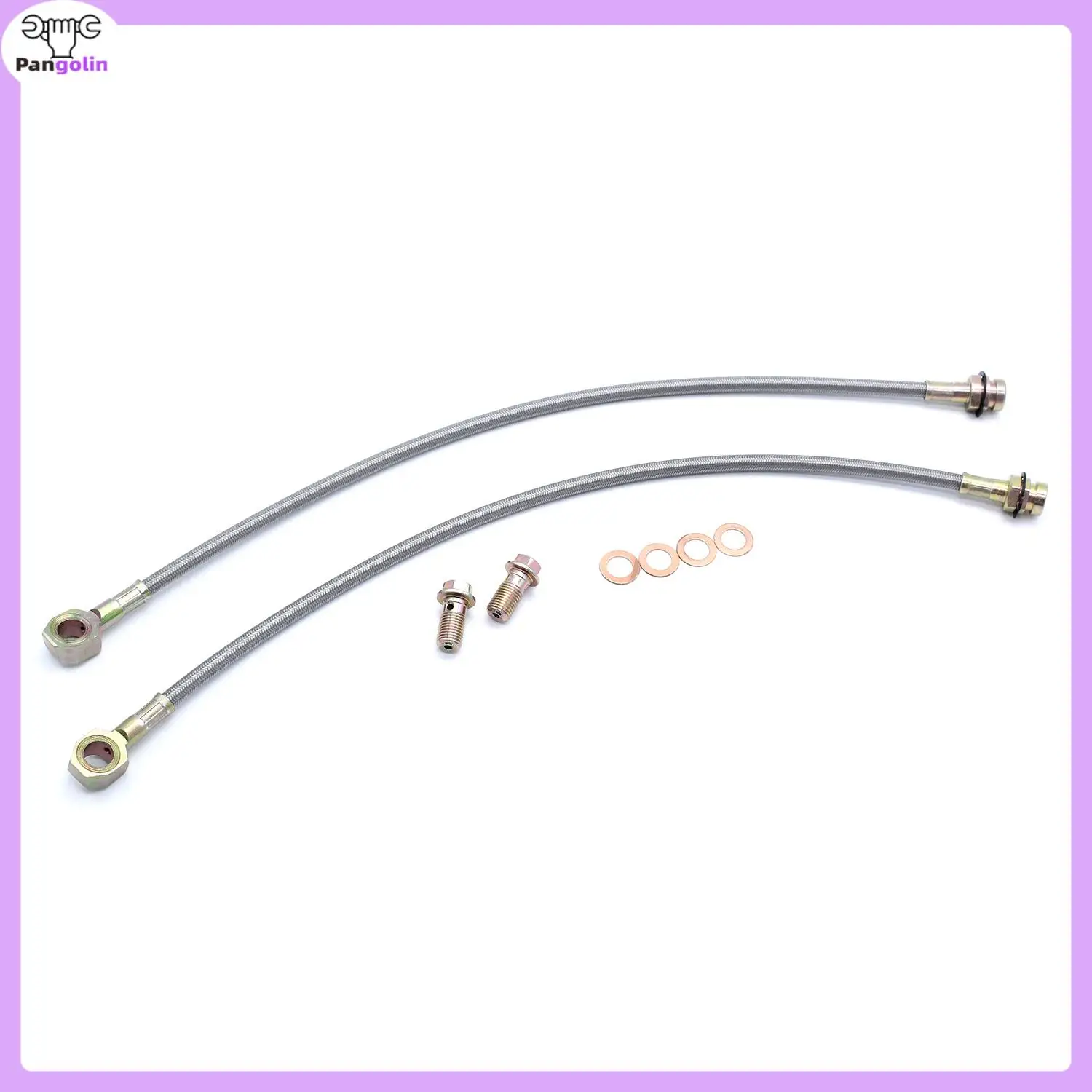 Шланг для дискового тормоза 7/16 дюйма Плетеный из нержавеющей стали дисковых