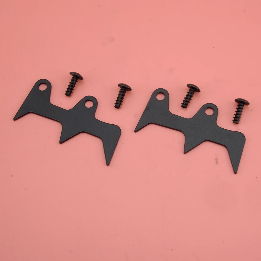 LETAOSK, 2 комплекта, черный бампер, шипы для собак, подходит для пилы Husqvarna 36 41 136 137 141 142 530014381