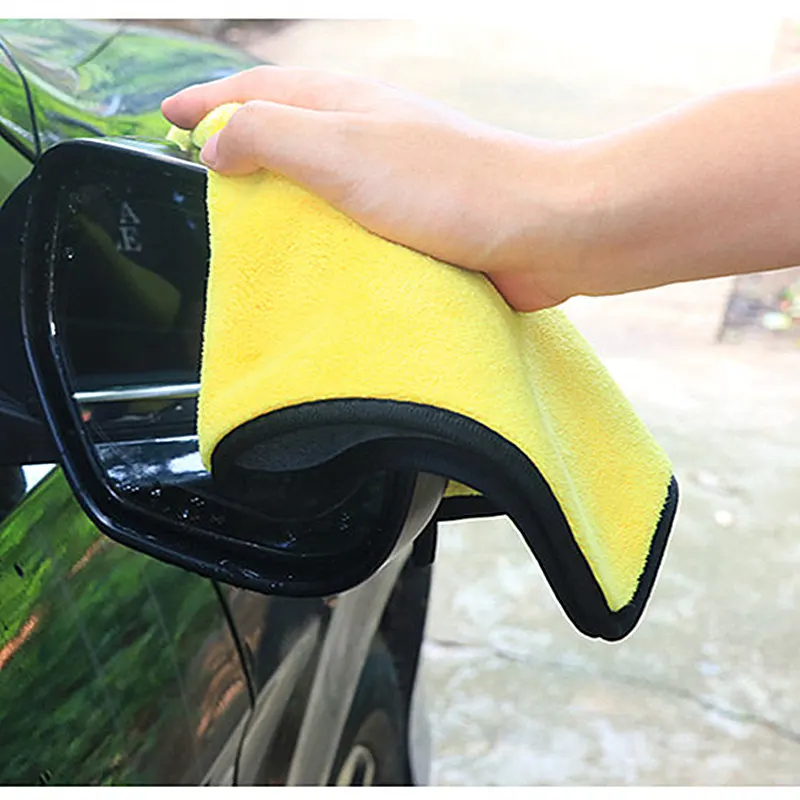 Microfiber Car Wash Towel Cleaning Cloth for Ford Focus Fusion Escort Kuga Ecosport Fiesta Falcon Mondeo Taurus MUSTANG