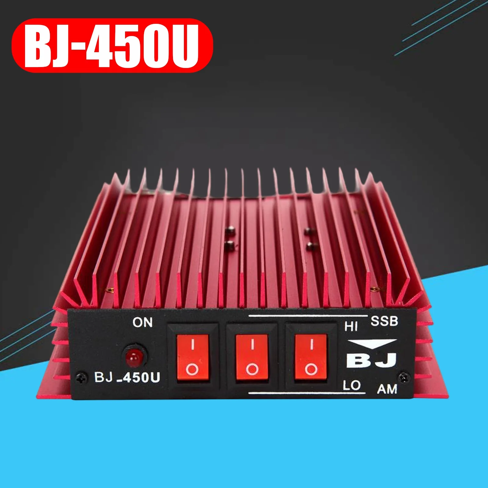 BJ-450U UHF мини-усилитель мощности в полный режим CB-усилитель импульсный источник