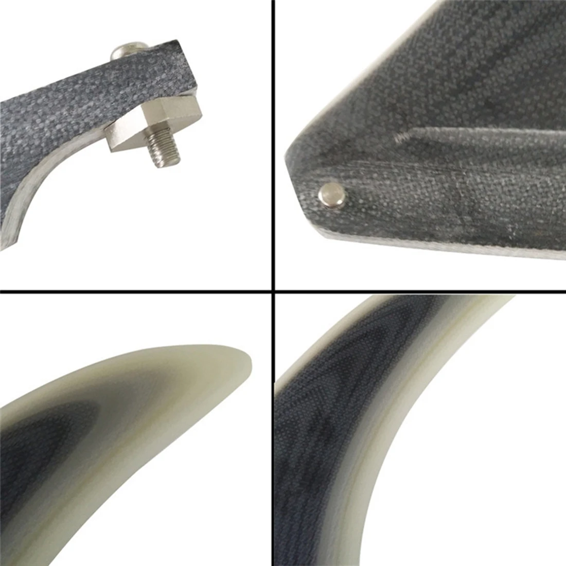 Yep.Surf Лонгборд плавники из стеклопластика 7-дюймовые YepSurf для серфинга одиночные