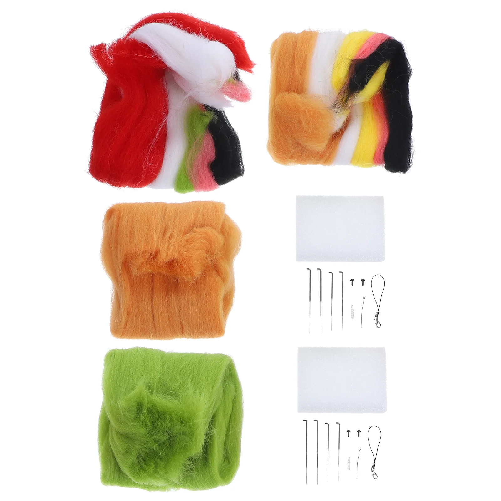 

Wool Felt Kit Felting Decoration Crochet Starter Beginners Dog Needle Hobby DIY Material Set