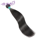 ALI GRACE волосы перуанские прямые волосы натуральный цвет 100% Remy человеческие волосы плетение 1 пучок 10-28 дюймов Бесплатная доставка