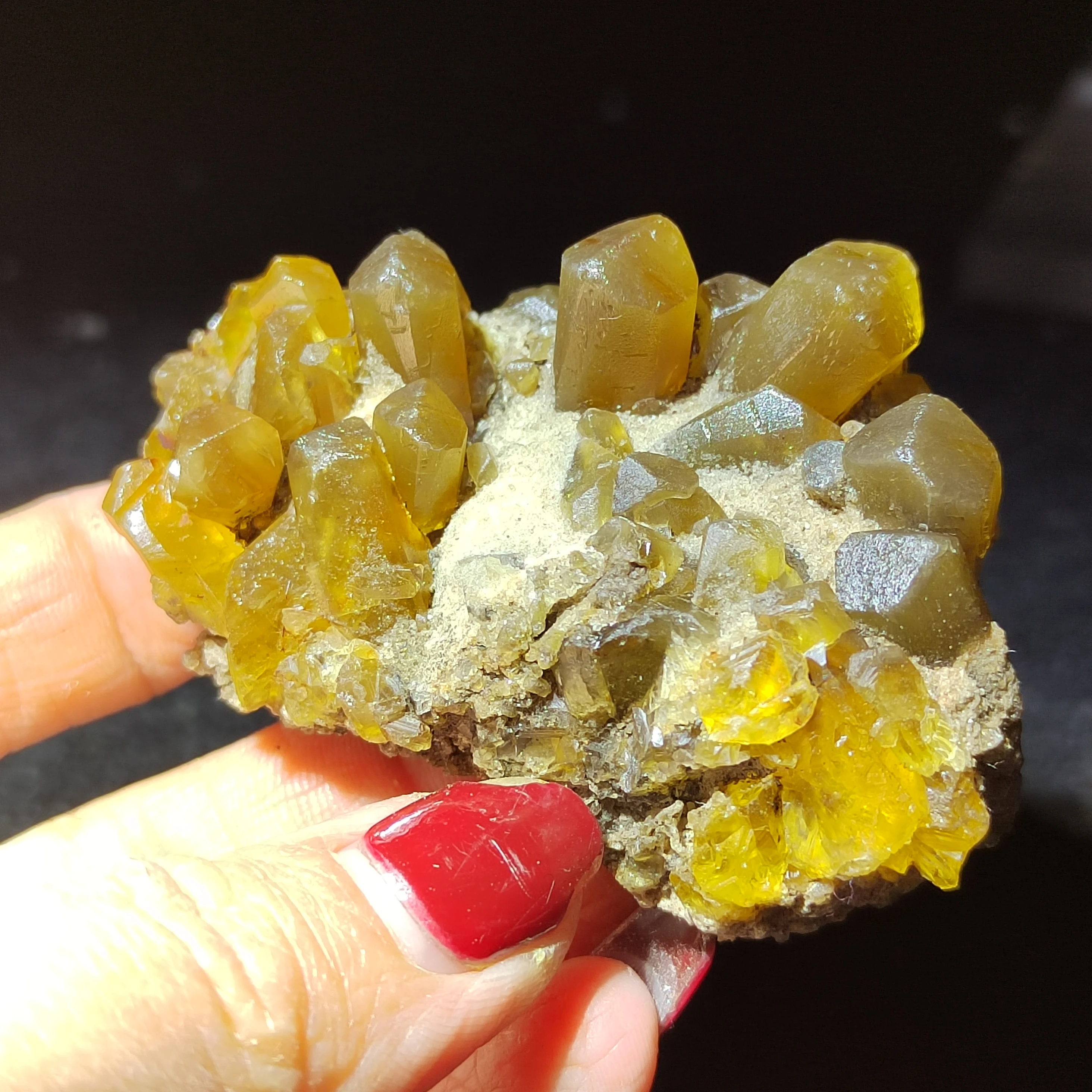 

128.3g100%Natural barite and calcite associated mineral specimen stone decorated with energy QUARTZ GEM