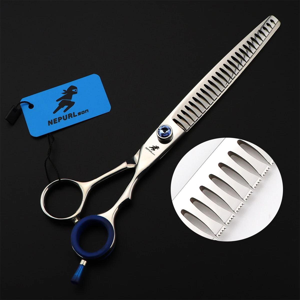 

Japan Scissors Dog Chunker Grooming Pet Puppy Shears Thinning Pet Professional Scissors Scissors Flur Microteeth 8