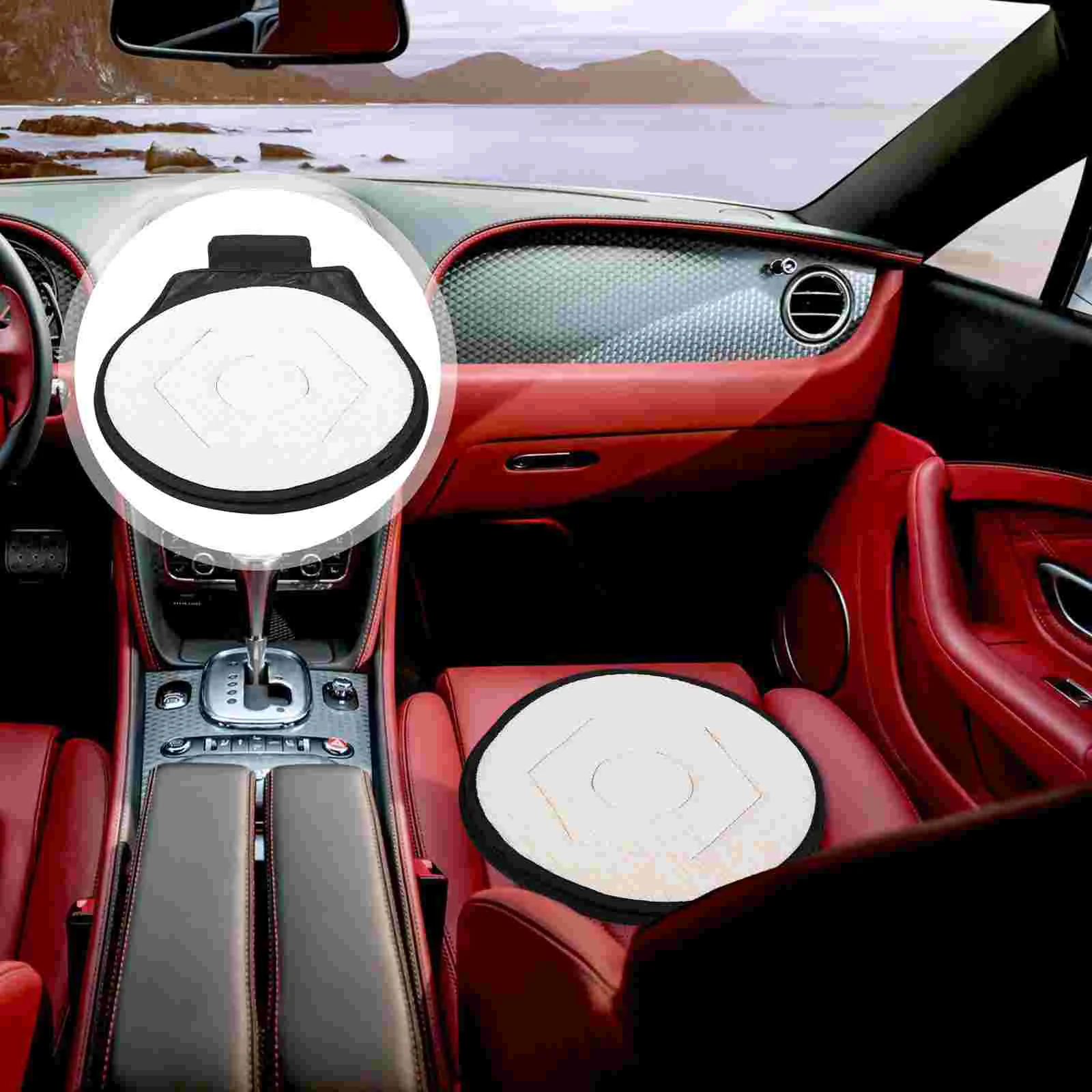 

Car Swivel Cushion Chair Rotating Desk Support Pad Elderly Mobility Aid Revolving Degree
