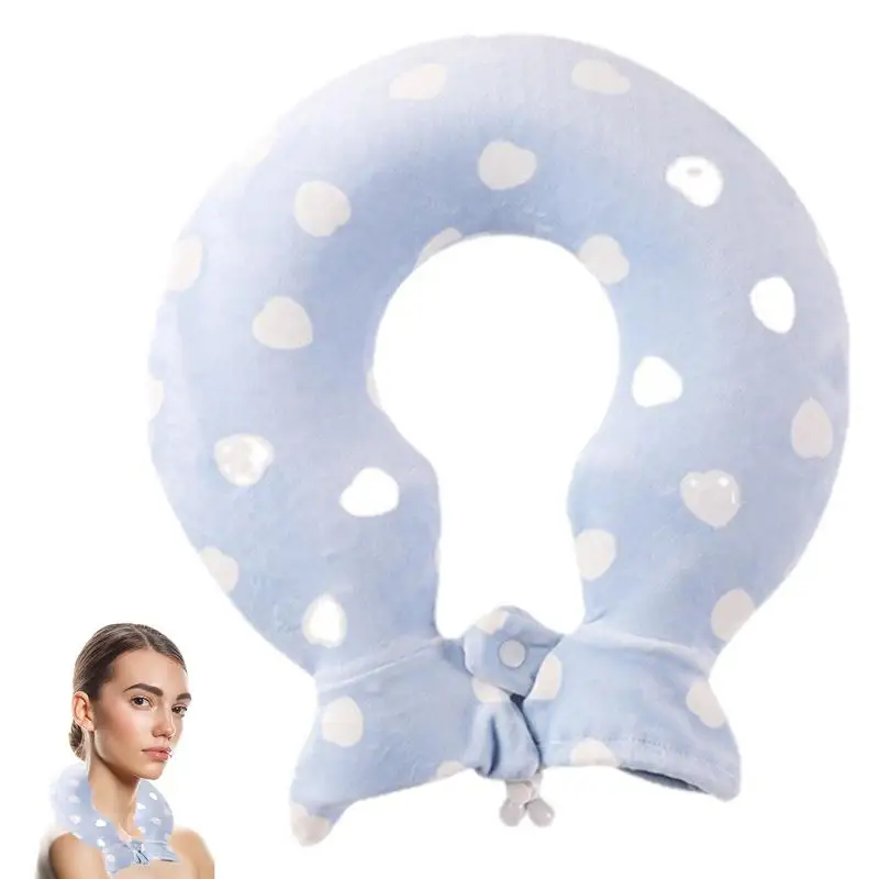 

Hot Water Bottle For Neck PVC Hot Water Bag U Shaped Portable Hot And Cold Water Bag For Neck And Shoulder Warmer Winter