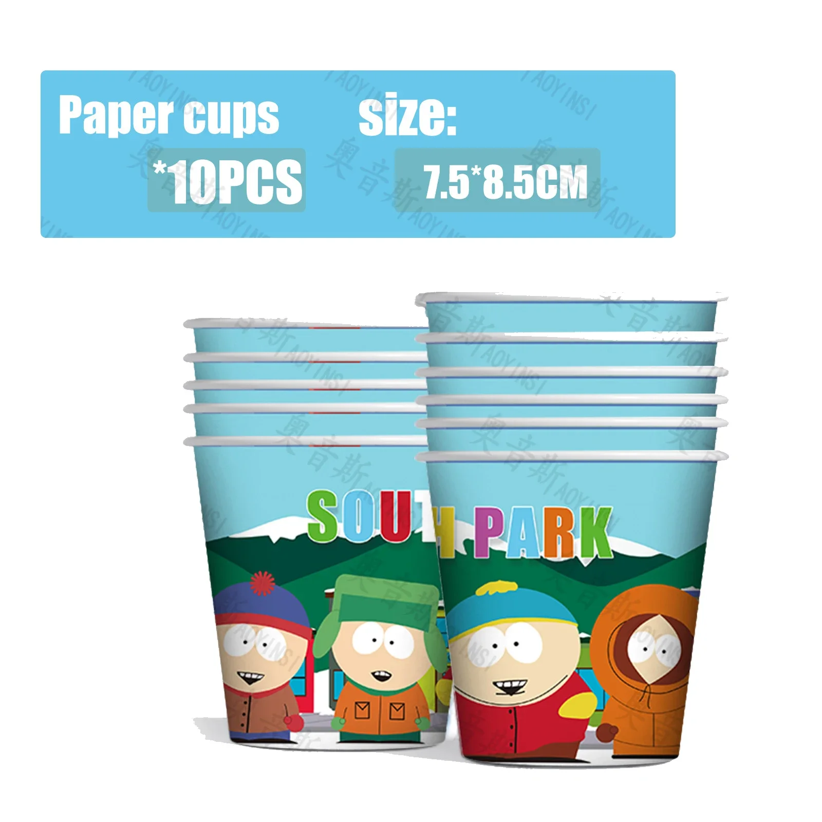 

Набор декораций для дня рождения Южный парк