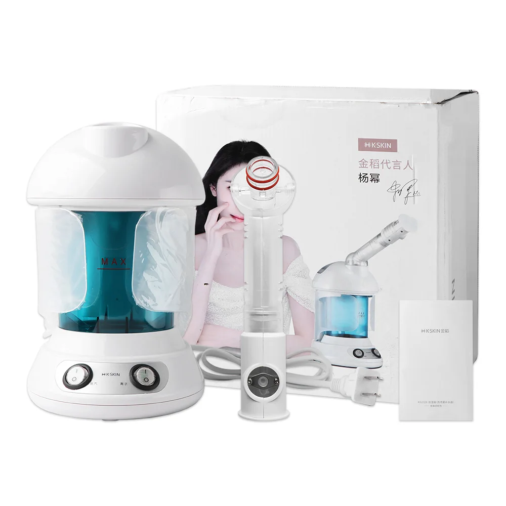 

Facial Steam Apparatus Humidifiers Electronic Evaporator Face Cleaning Machine Skin Cleansing Device Nano Mist Sprayer with Box
