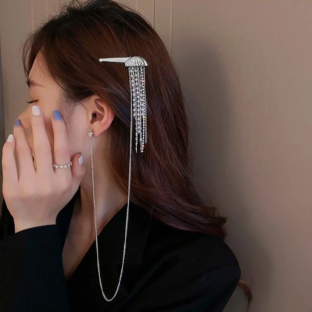 

Женские серьги-подвески для волос