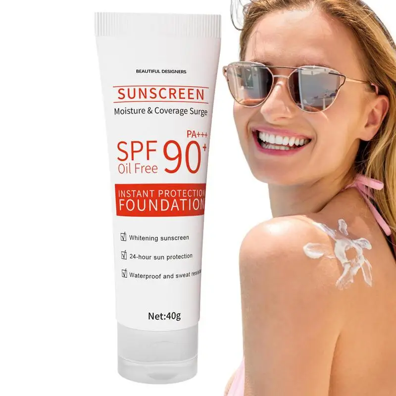 

Spf 90 Sunscreen Oil-Free Facial Sunscreens For Face Broad Spectrum Facial Sunscreens Uva/Uvb Protection Hydrating And Non-greas