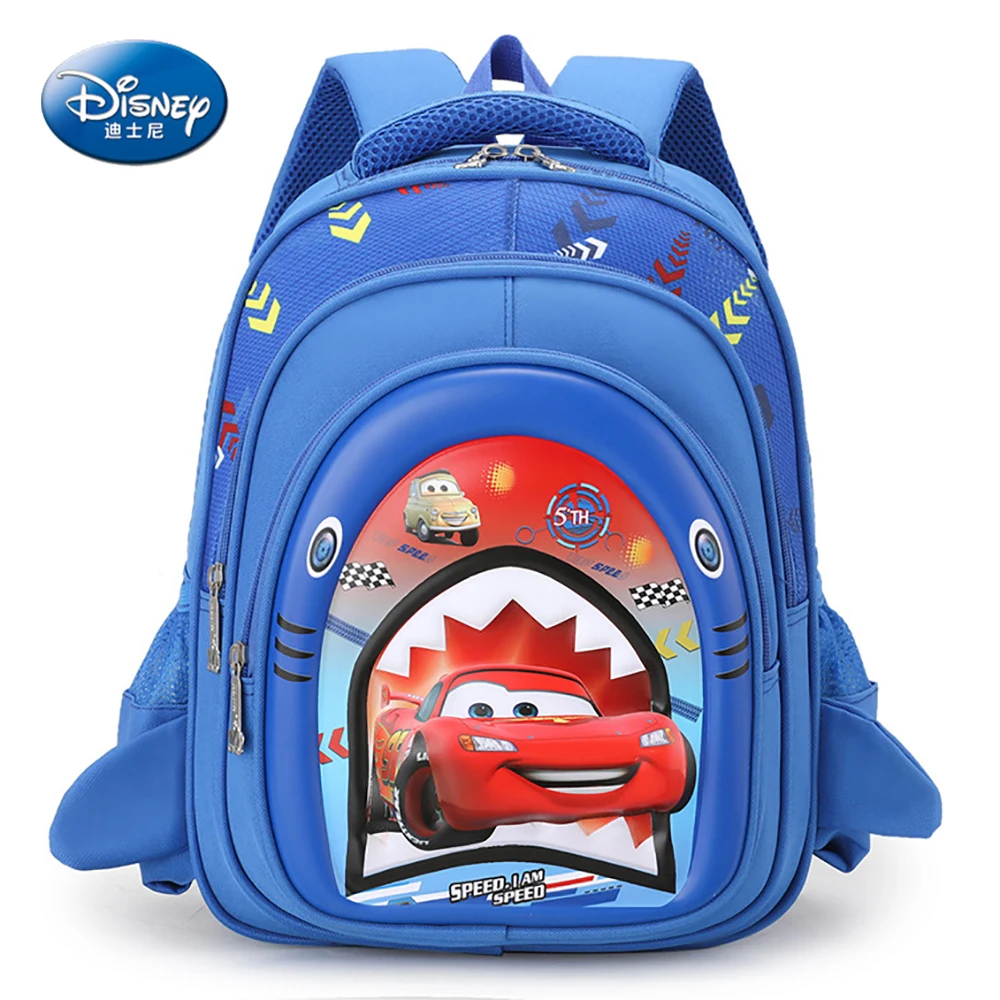 

Disney Children's Large Capacity Schoolbags For Boys Girls Cute Cars Frozen Sofia Princess Backpacks Kids High Quality Backpack