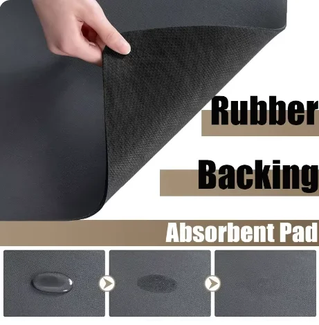 Абсорбирующий коврик для кухни нескользящий из ПВХ Быстросохнущий