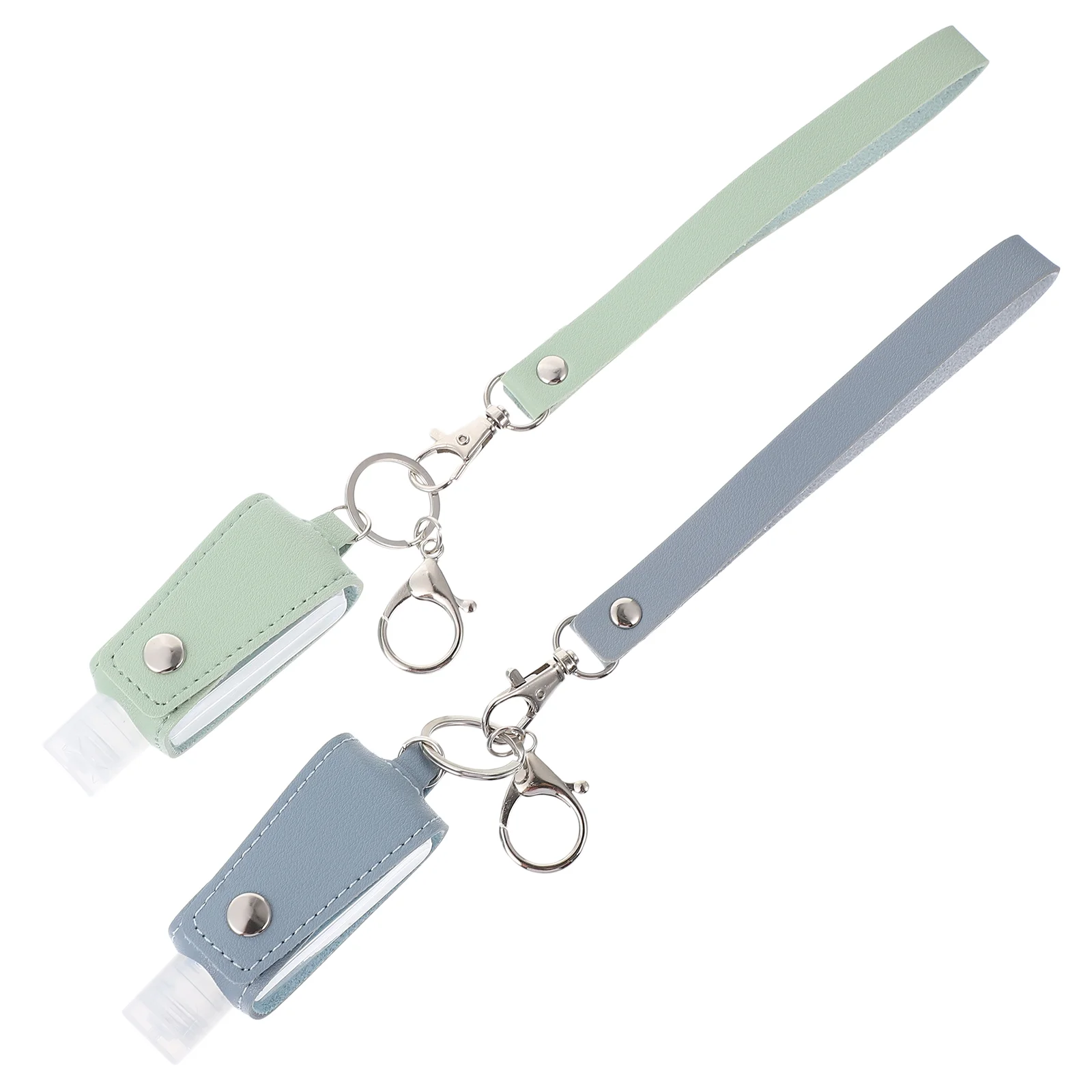

2pcs 30ML Travel Bottles Hand Container Refillable Keychain Bottles