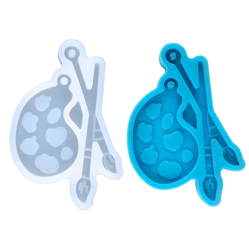 

Уникальные формы для сережек для женщин, изготовление сережек/брелоки/ожерелье, маленькая палитра, изготовление ювелирных изделий из эпокс...