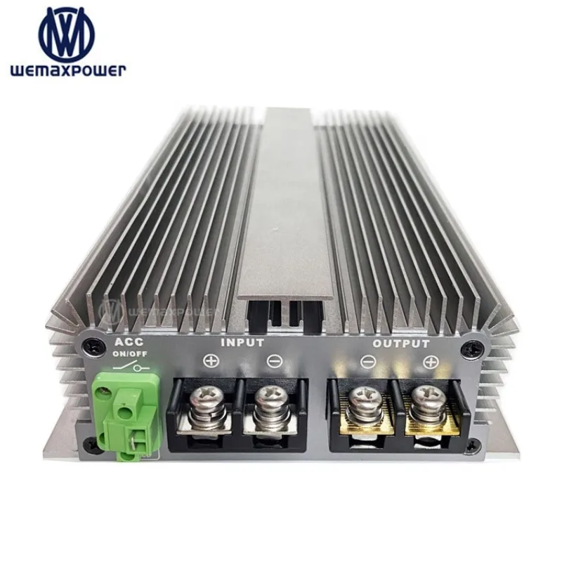 

WEMAXPOWER Factory for Rvs Life-po4 Auxiliary Battery with ACC Function 12v To 14.6V 30A Dc To Dc Battery Charger