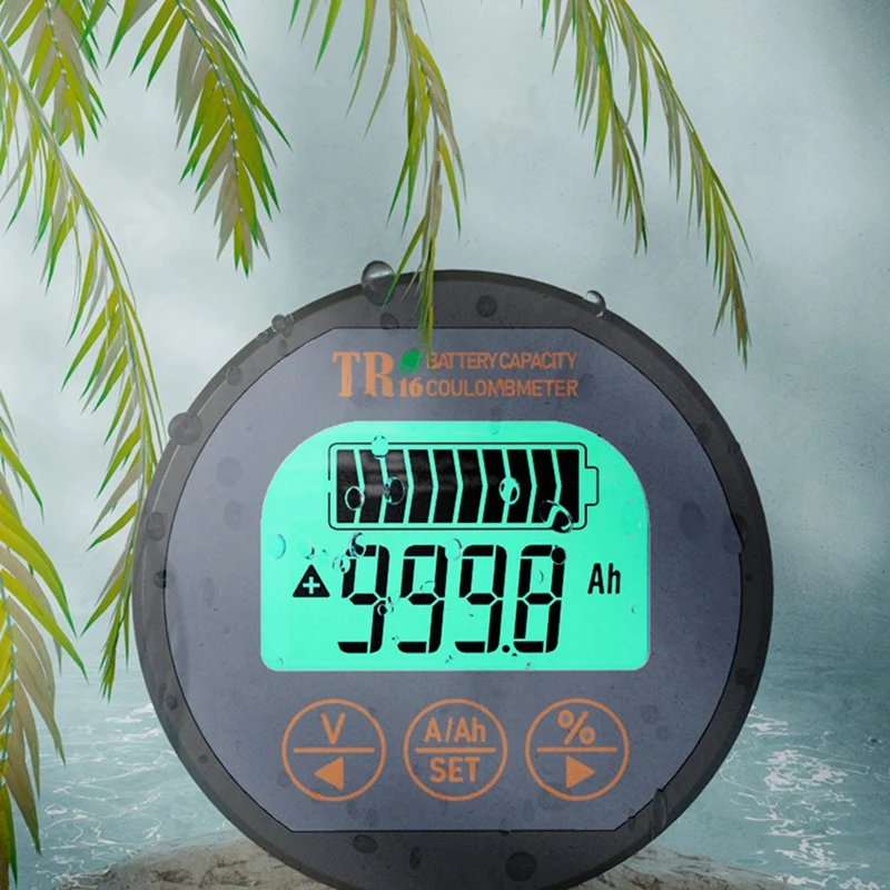 Тестер аккумулятора TR16 измеритель емкости цвет черный 8-80 В постоянного тока 350 А